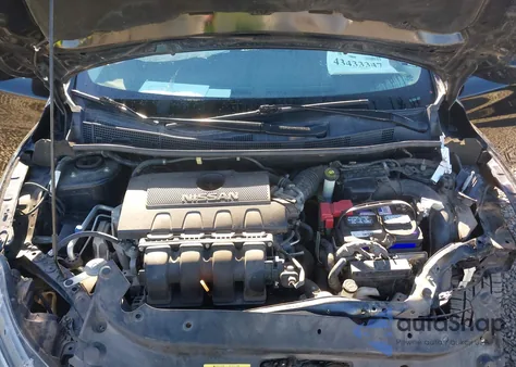 2019 Nissan Sentra S из США, поврежденный, VIN 3N1AB7AP0KY448026